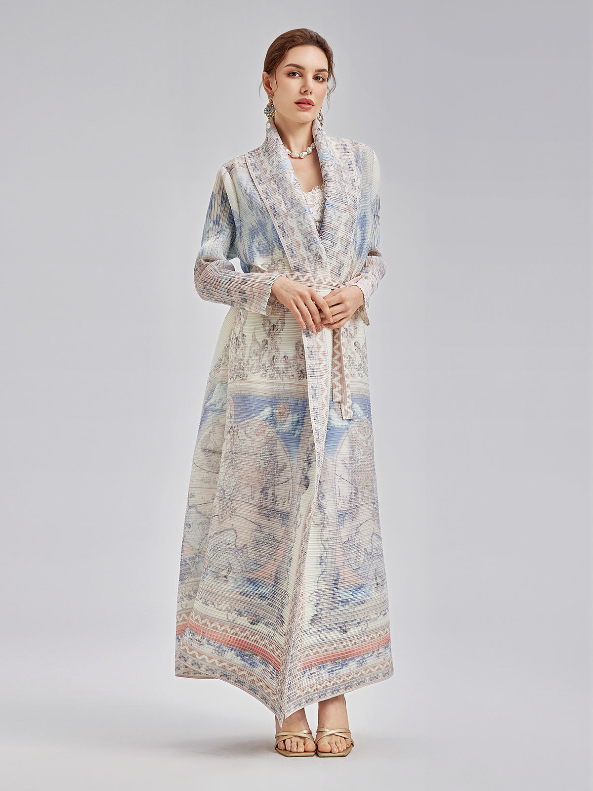 Issey - pleated Cardigan