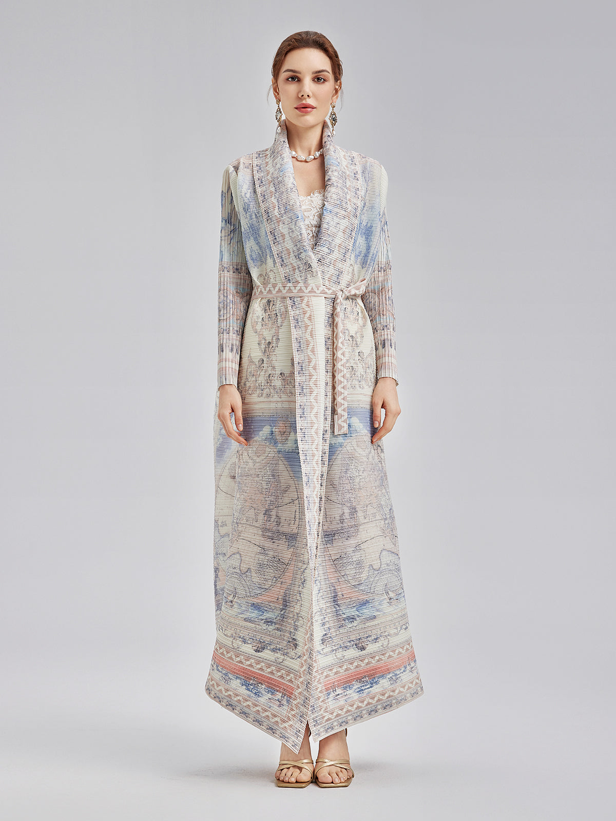 Issey - pleated Cardigan