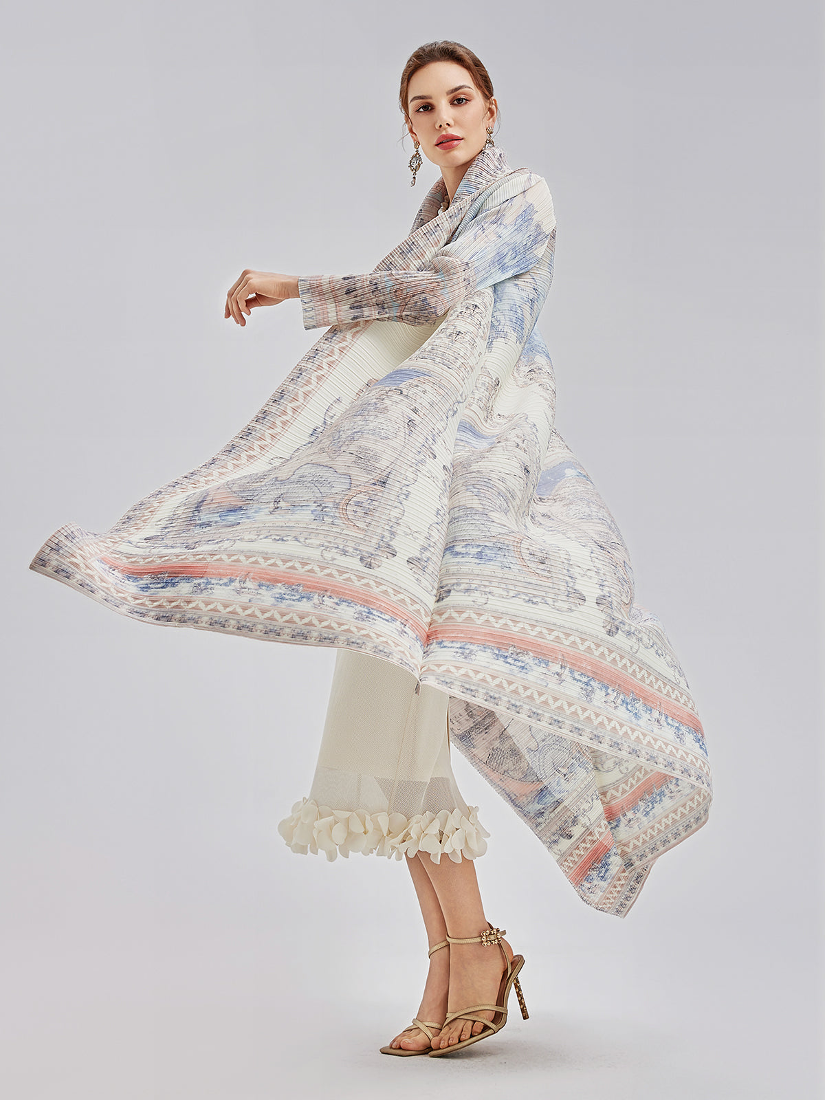 Issey - pleated Cardigan