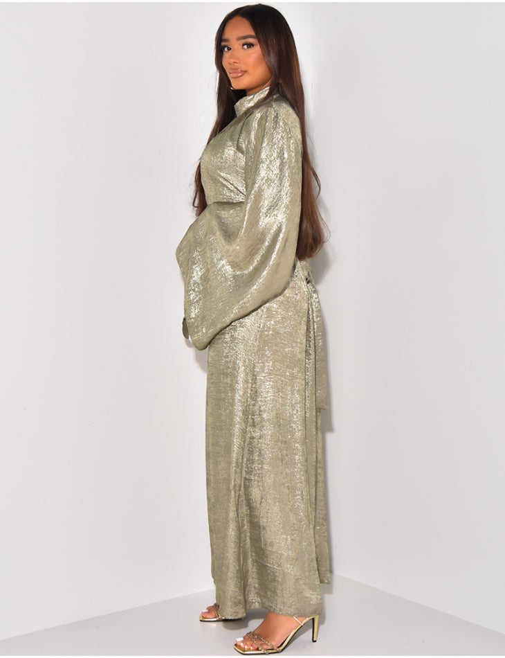 Hannah shimmer outfit