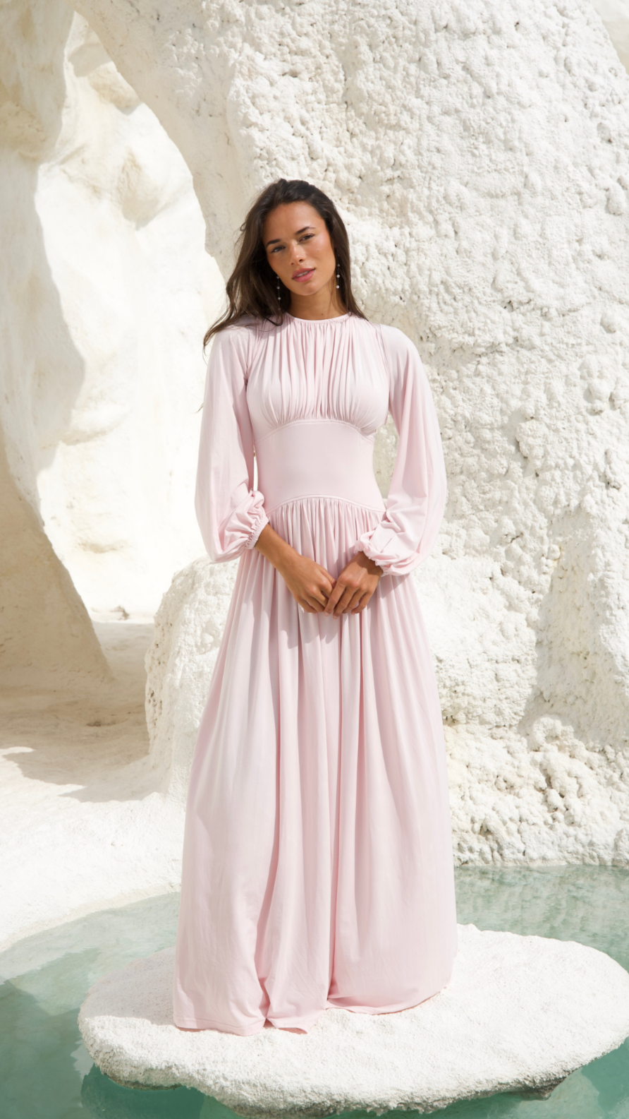Whisper Pleated Silhouette