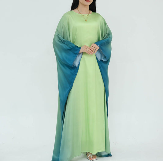 Ombré Butterfly Abaya