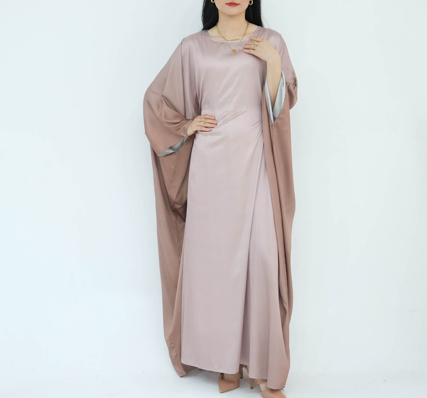 Ombré Butterfly Abaya