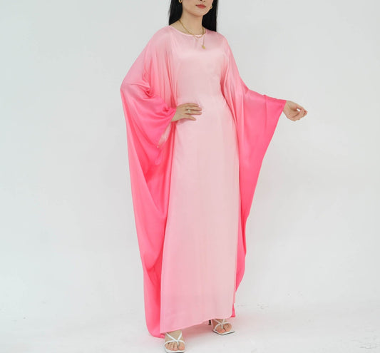 Ombré Butterfly Abaya