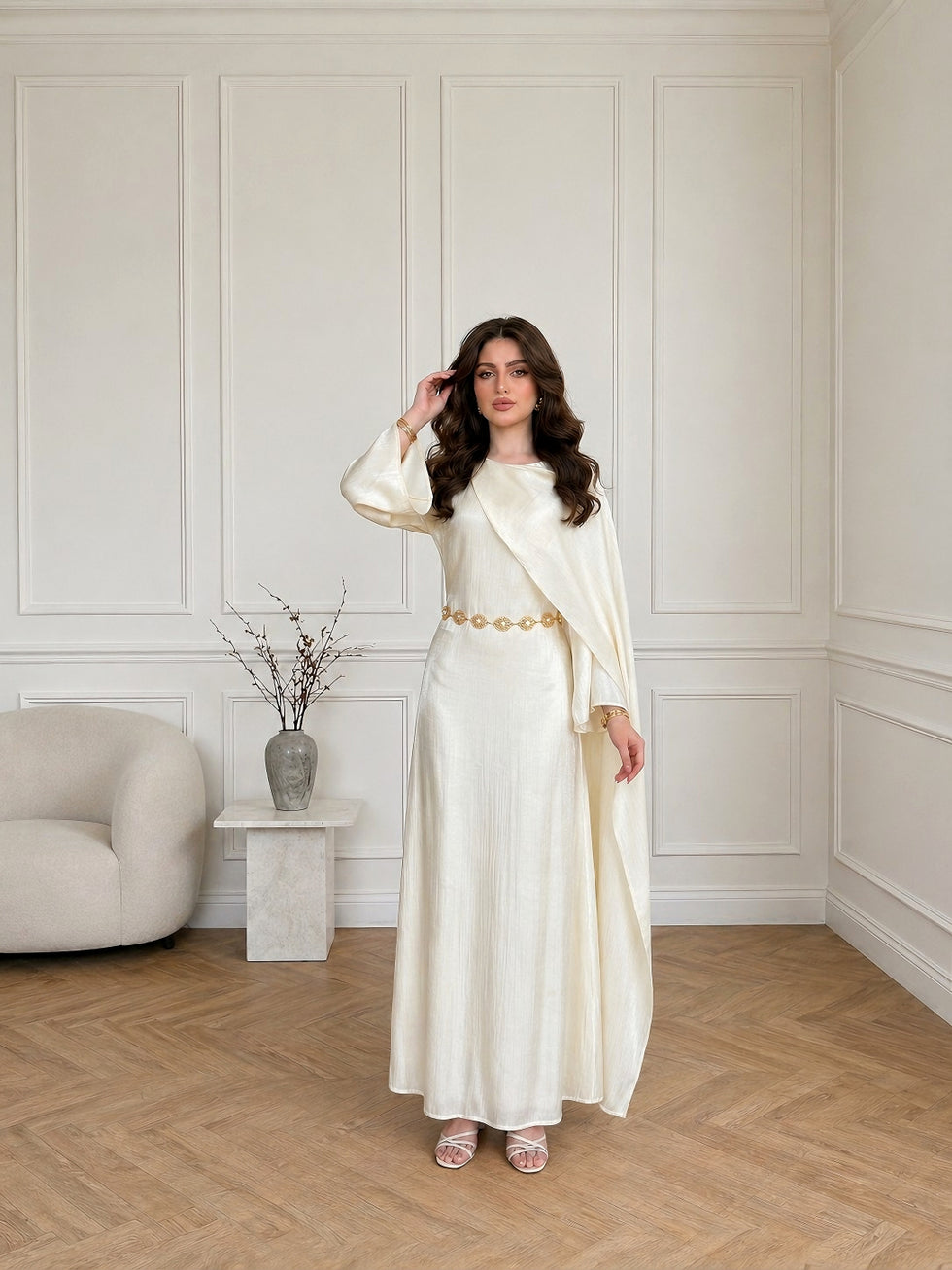 Zephyr Cape Dress
