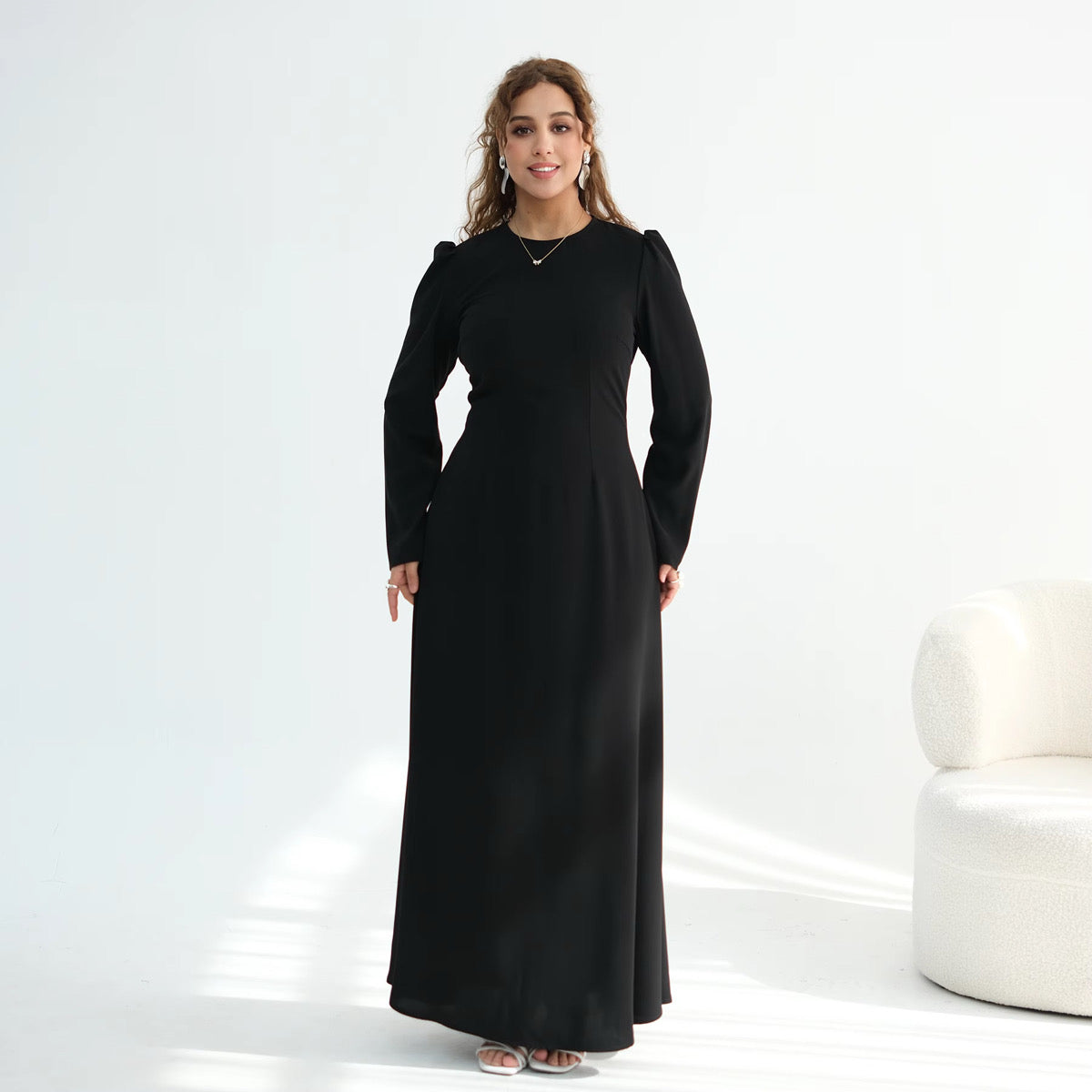 Amara Royal Cape Gown