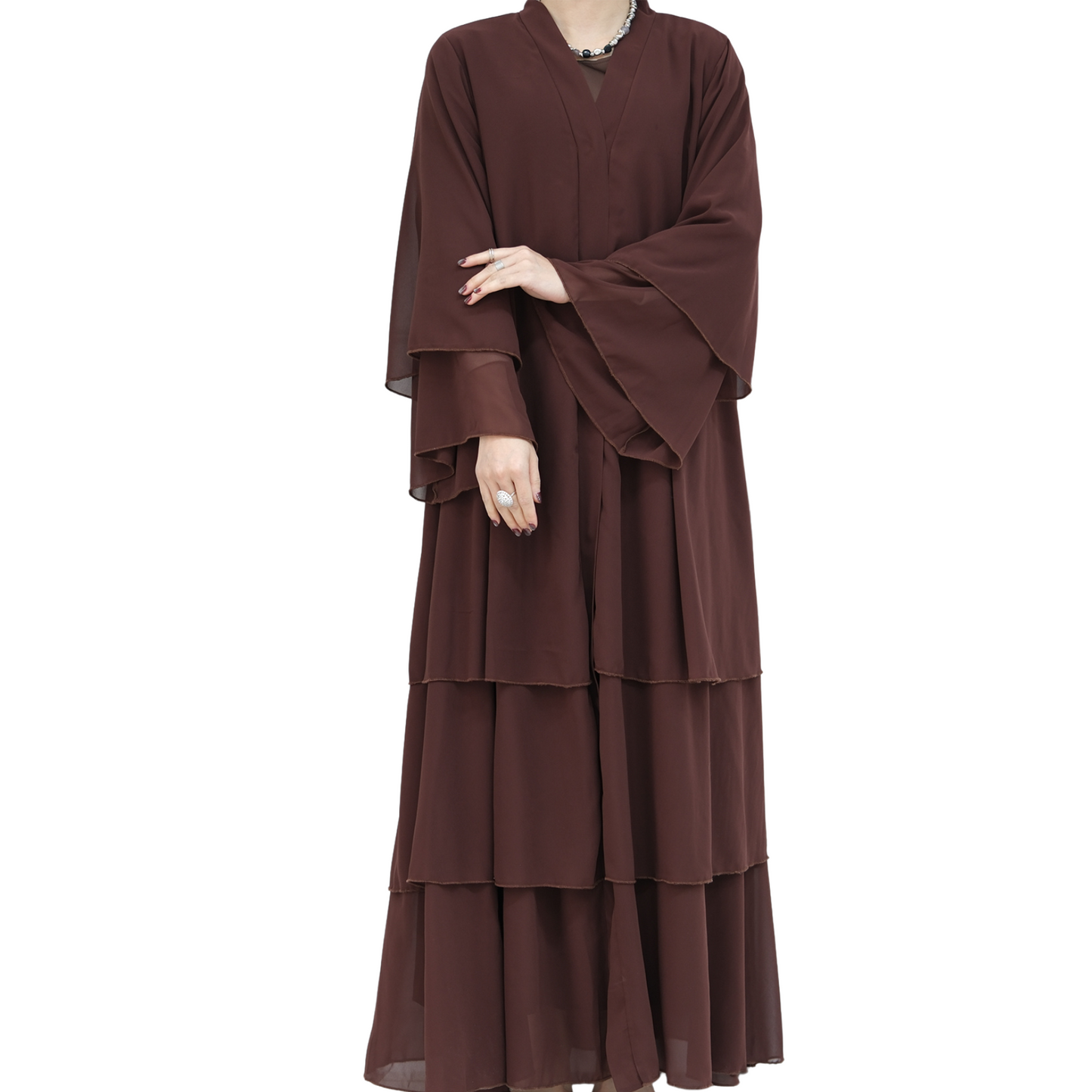 NOOR Layered - Chiffon Abaya