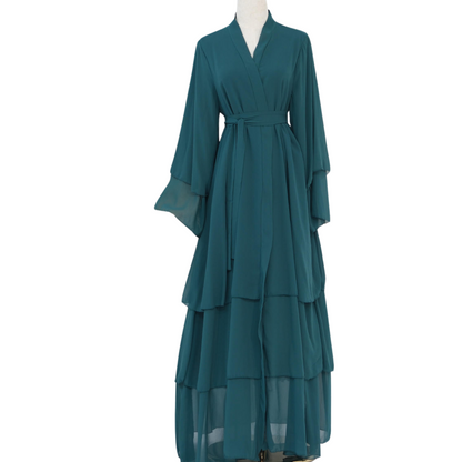 NOOR Layered - Chiffon Abaya