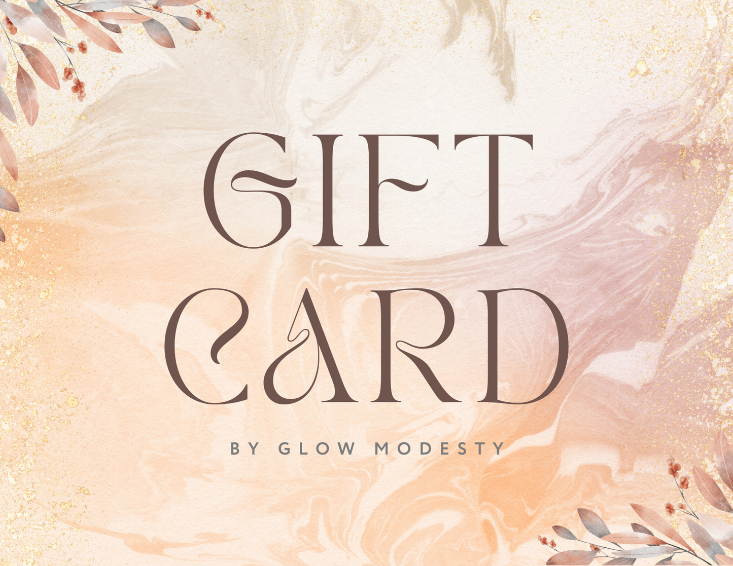 GIFT CARD - by GLOW MODESTY