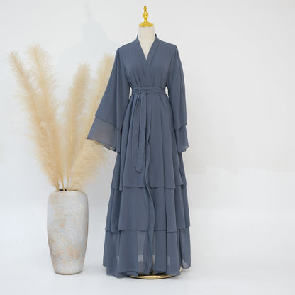 NOOR Layered - Chiffon Abaya