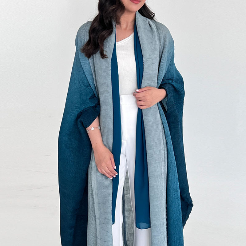 Miyake pleat - Open Abaya