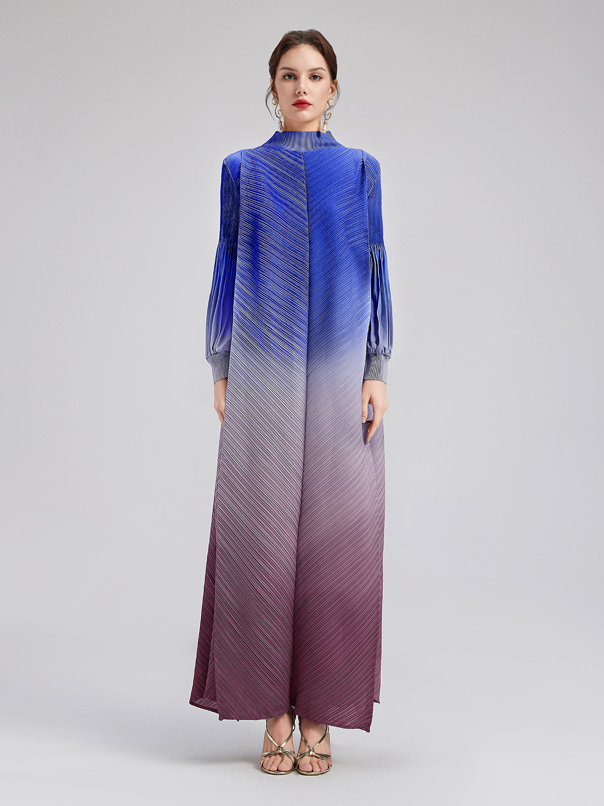 Luna Ombre - Pleats Dress