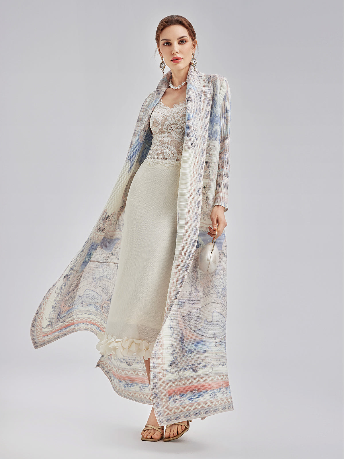 Issey - pleated Cardigan