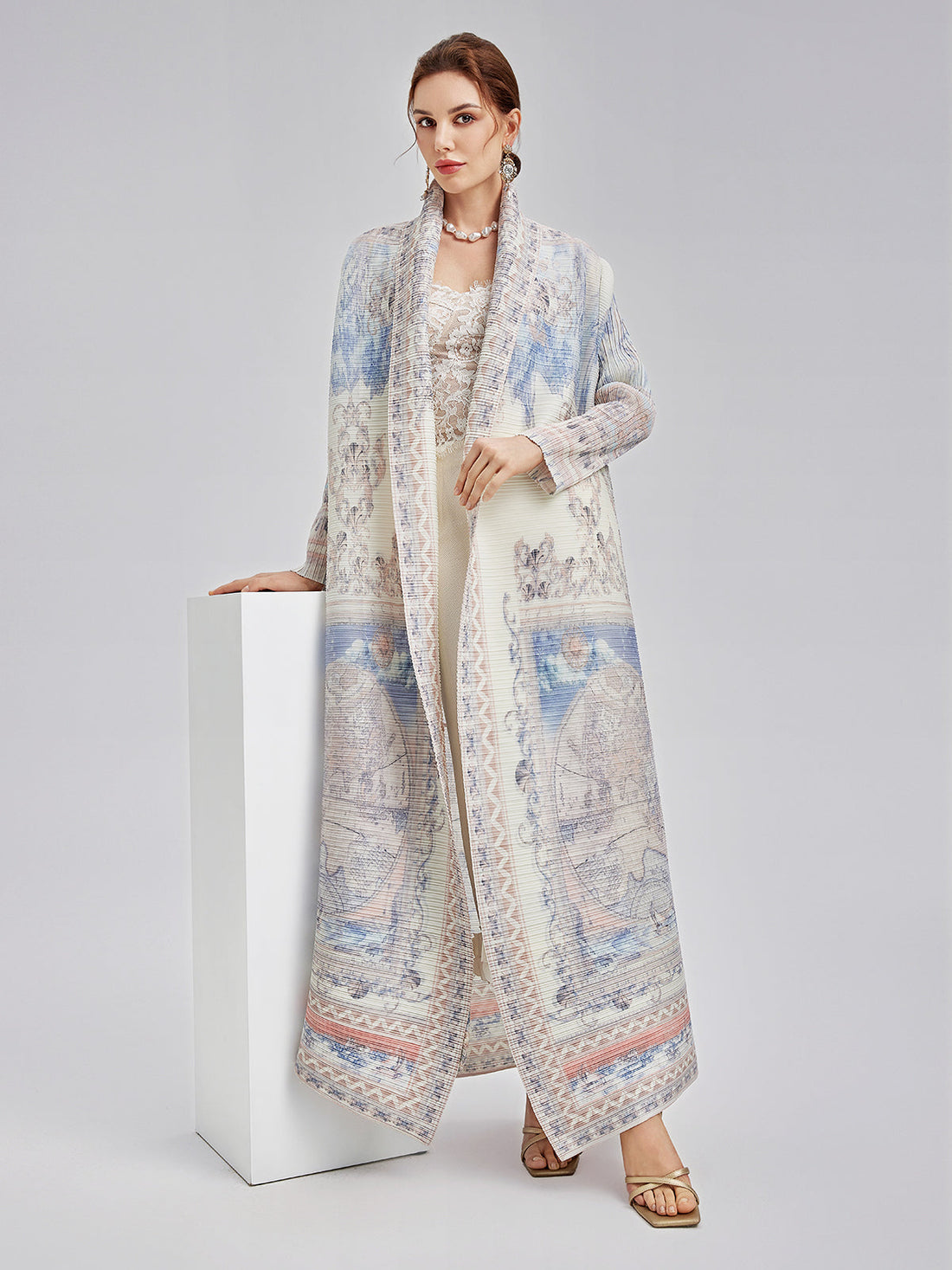 Issey - pleated Cardigan