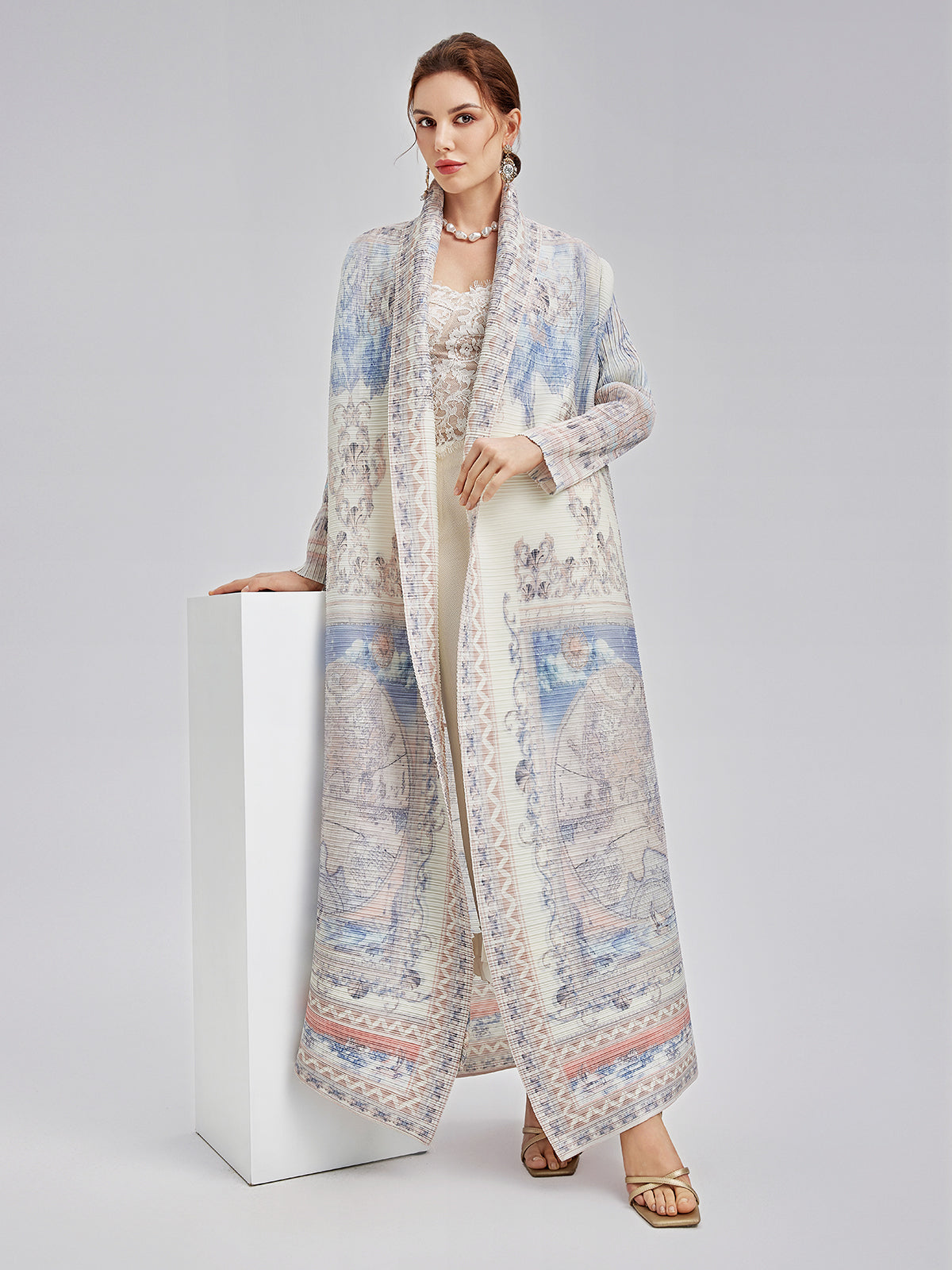 Issey - pleated Cardigan