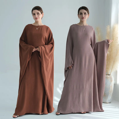 Luna linen butterfly - Abaya