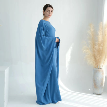 Luna linen butterfly - Abaya