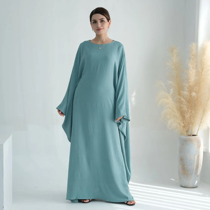 Luna linen butterfly - Abaya