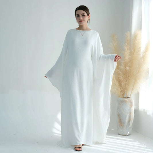 Luna linen butterfly - Abaya