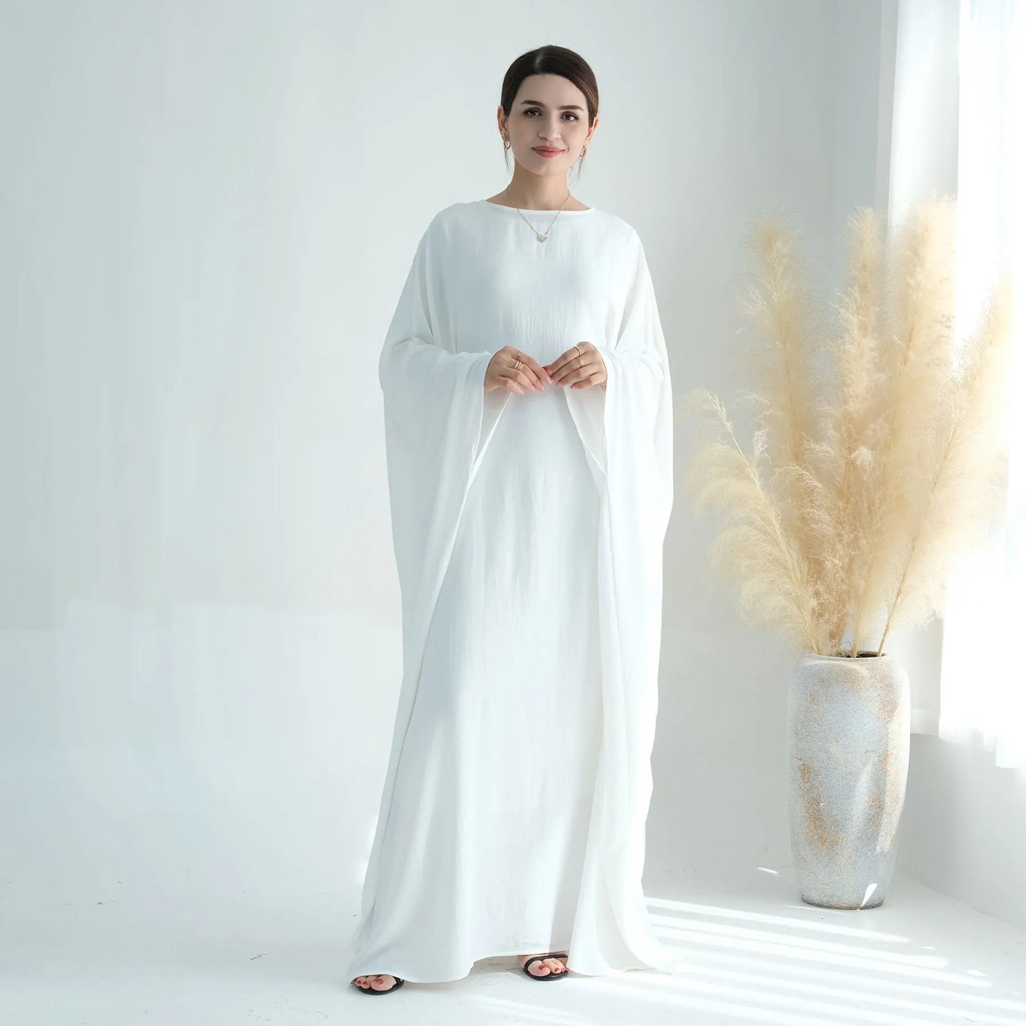 Luna linen butterfly - Abaya