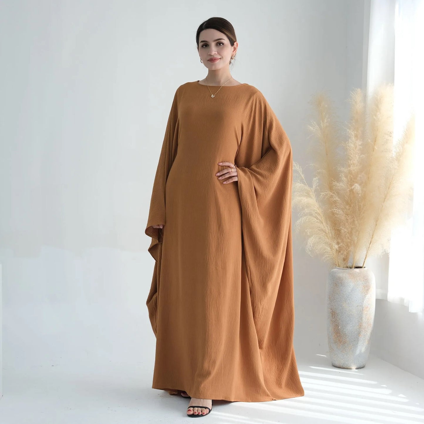 Luna linen butterfly - Abaya