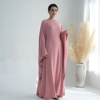 Luna linen butterfly - Abaya