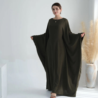 Luna linen butterfly - Abaya