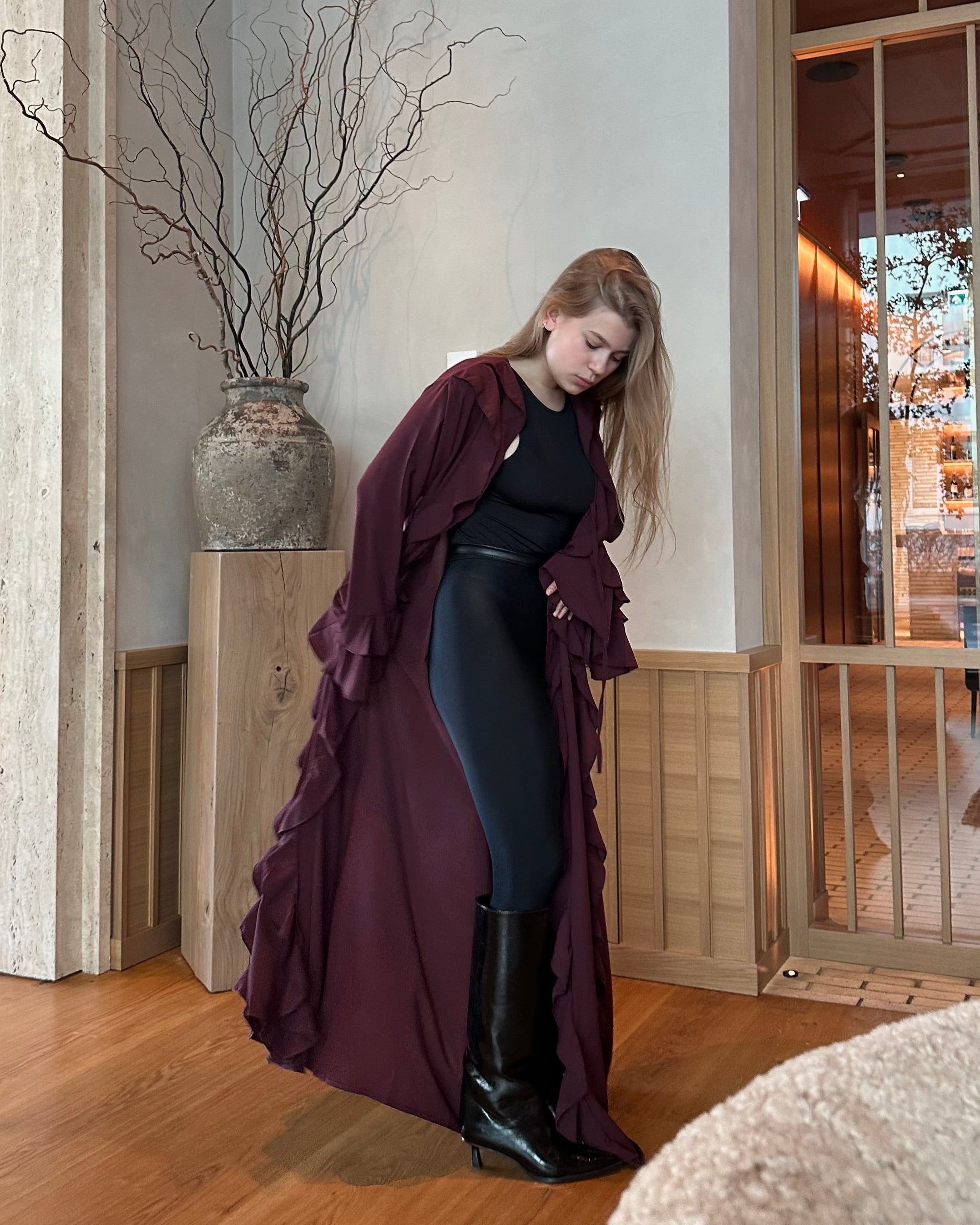 Diana Ruffle - Cardigan