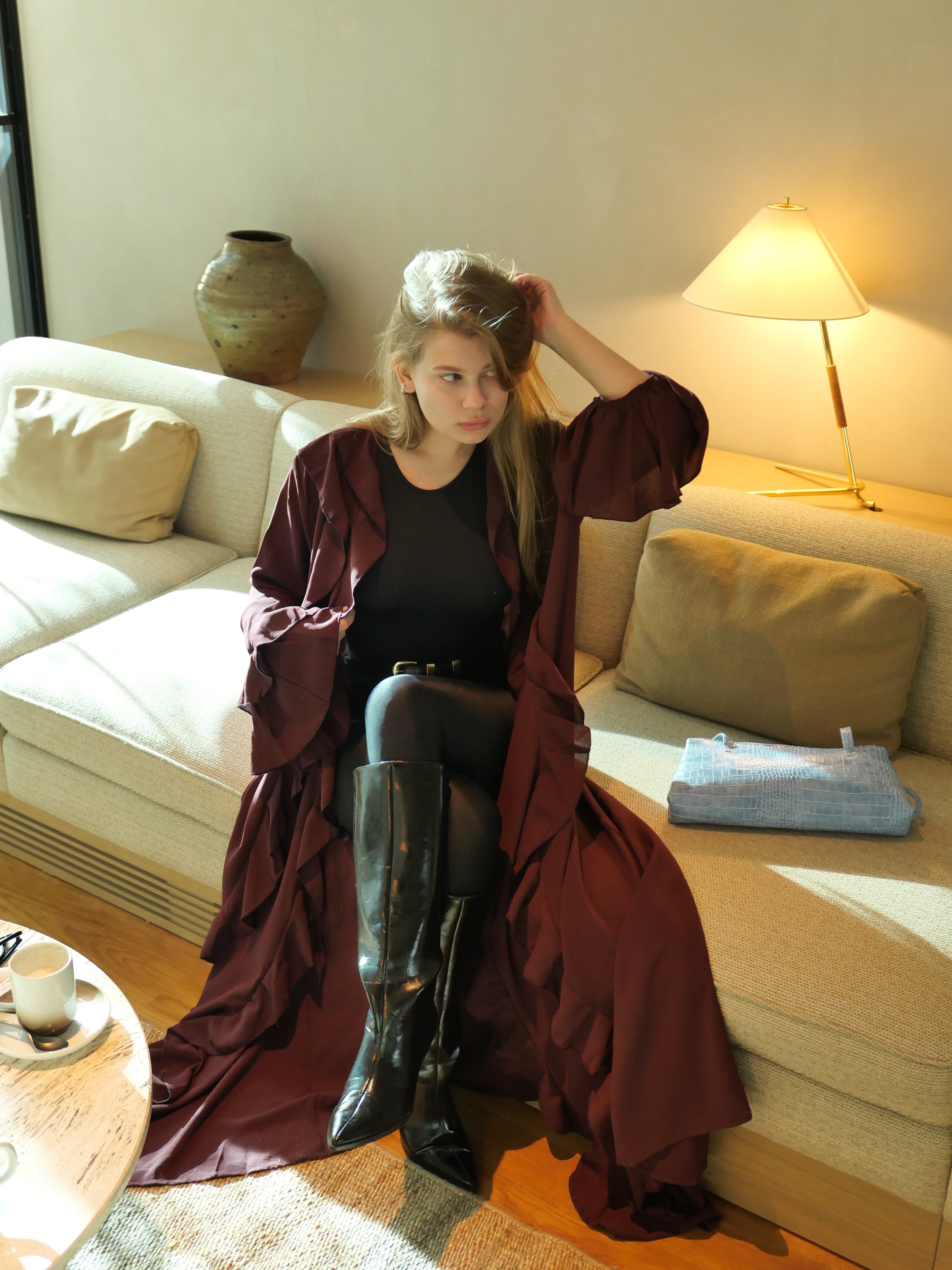 Diana Ruffle - Cardigan