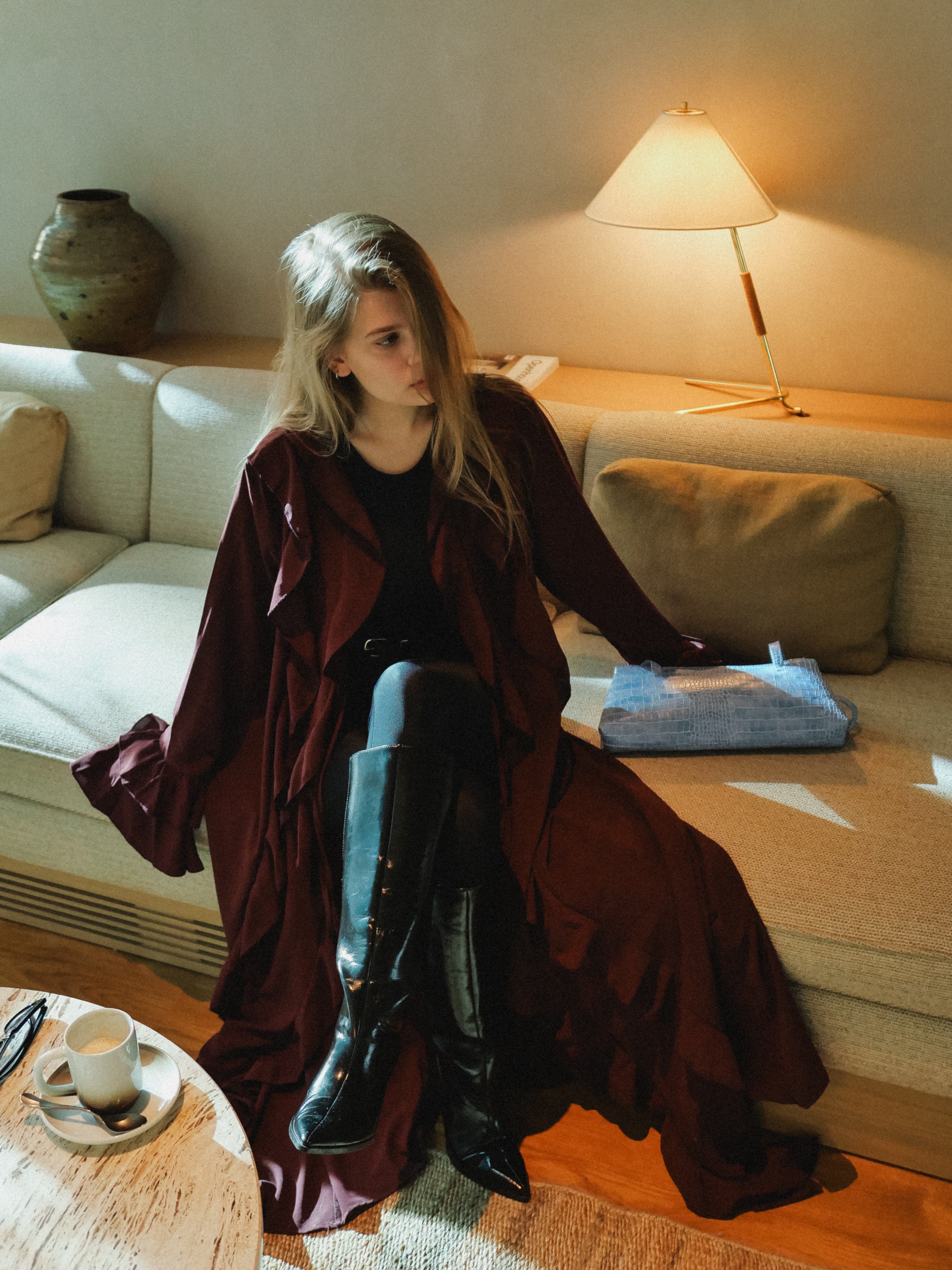 Diana Ruffle - Cardigan