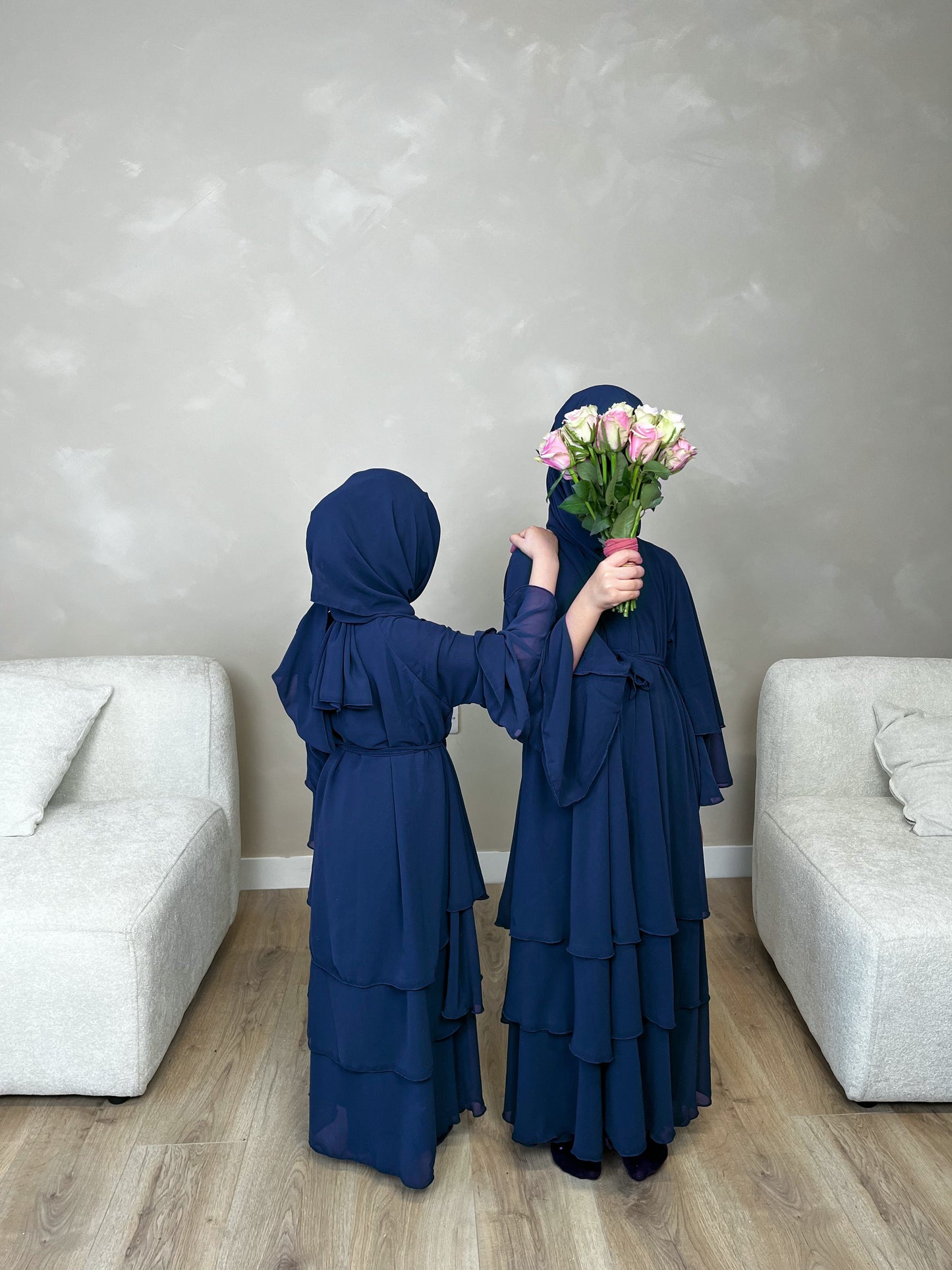 NOOR Layered - Chiffon Abaya