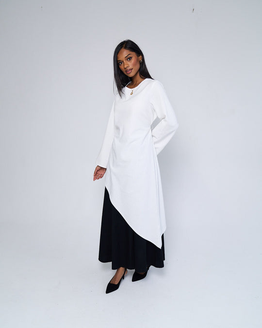 #color_white-top-black-skirt