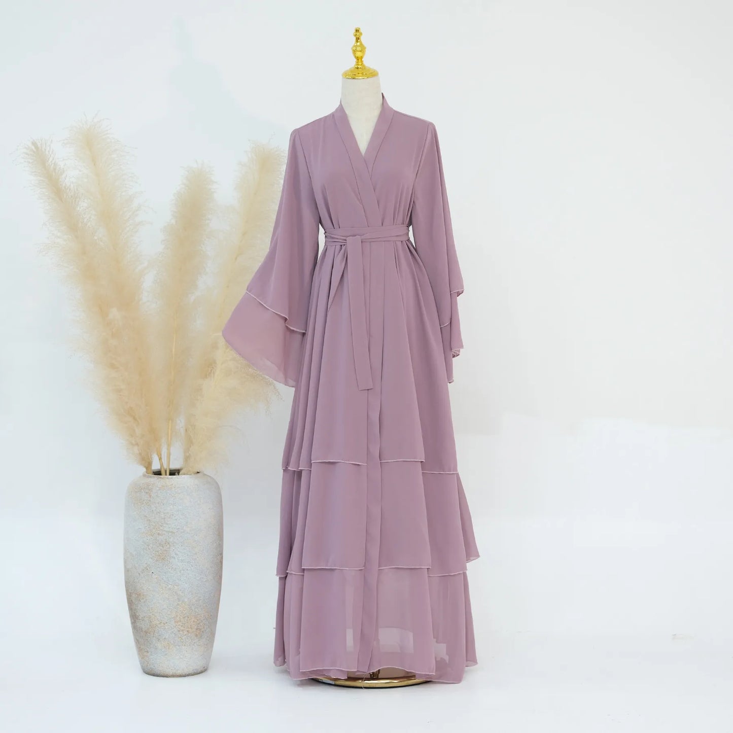 NOOR Layered - Chiffon Abaya