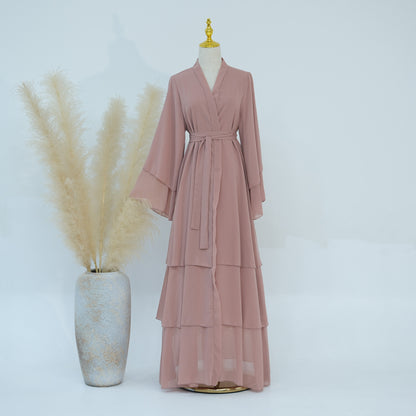 NOOR Layered - Chiffon Abaya