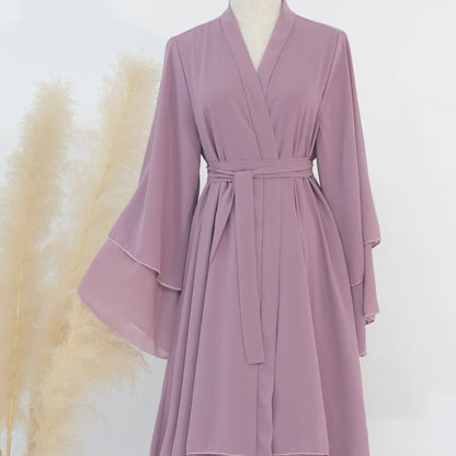 NOOR Layered - Chiffon Abaya