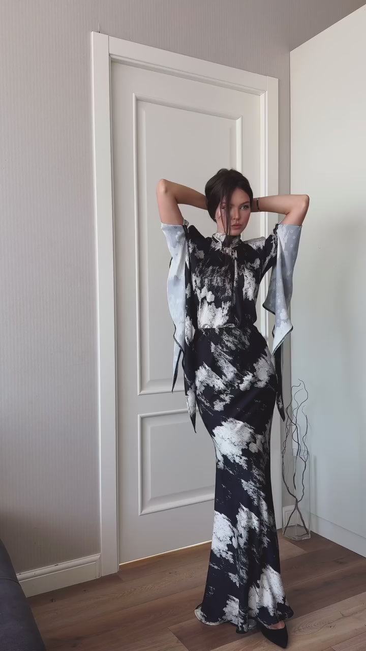 Obsidian Echo Dress