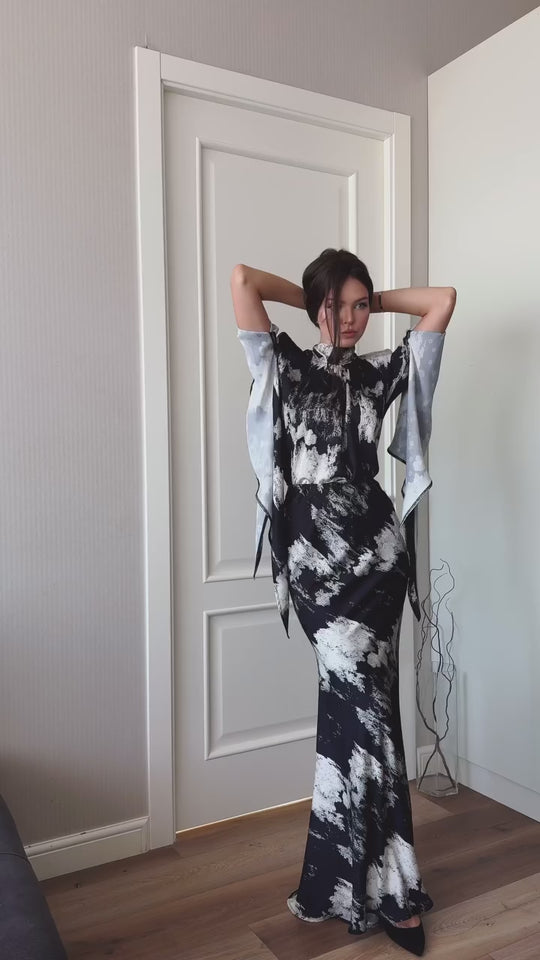 Obsidian Echo Dress