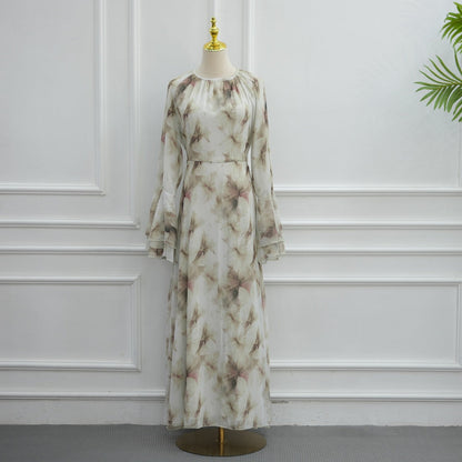 Celine Floral Chiffon Dress