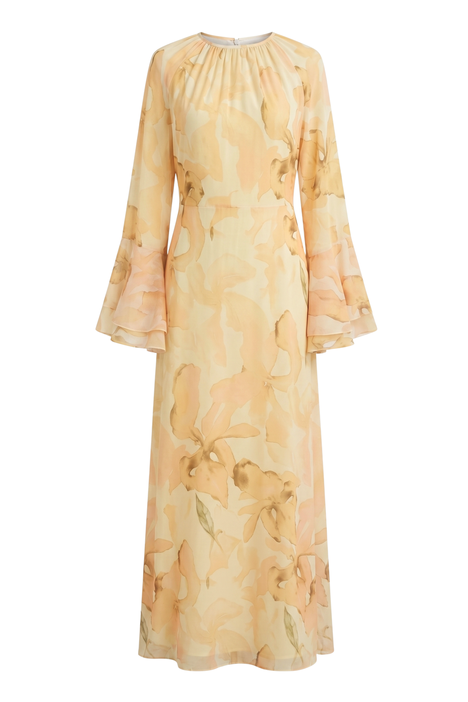 Celine Floral Chiffon Dress