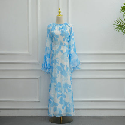 Celine Floral Chiffon Dress