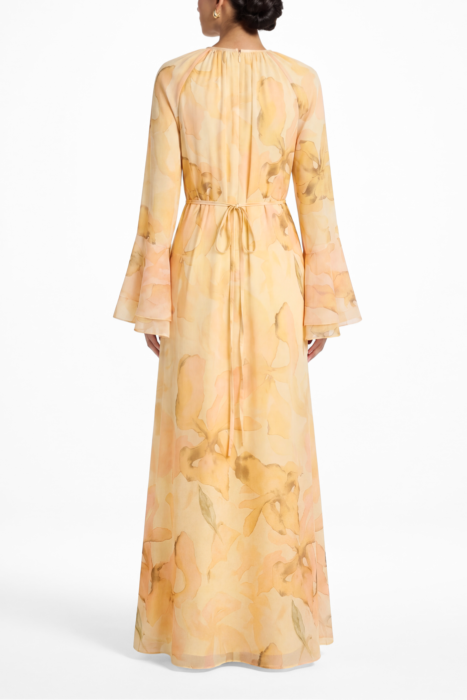 Celine Floral Chiffon Dress